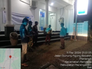 Ops Ketupat Agung 2026 dalam rangka hari raya Idul Fitri 1447 H dan Hari Raya Nyepi Tahun Baru Caka 1948 di Daerah Hukum Polsek Rendang Polres Karangasem