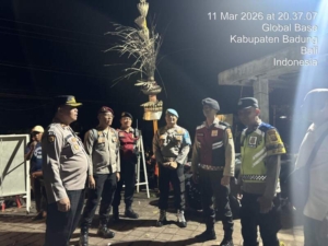 Pengamanan Final Putra BUM Cup II 2026, Polsek Mengwi Pastikan Kegiatan Berjalan Aman