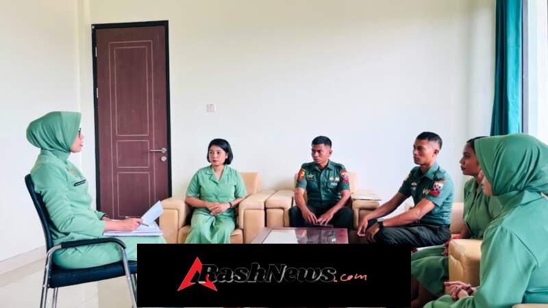 Persit Yonif TP 835/SYB Siapkan Prajurit dan Calon Persit Hadapi Kehidupan Berumah Tangga