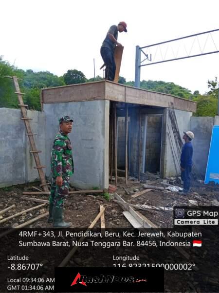 Babinsa Koramil Jereweh Monitoring Koperasi Merah Putih di Desa Belo
