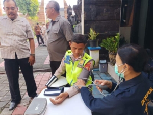 Subsatgas Dokkes Pastikan Kondisi Personel Prima Melalui Pemeriksaan Kesehatan dalam Ops Ketupat Agung 2026