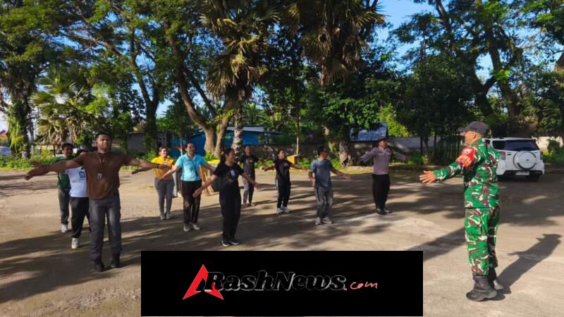 Perangi Sampah, babinsa Tusan Bersinegi Gelar Aksi Bersih Sampah Dukung Gerakan Indonesia ASRI