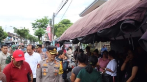Gerakan Pangan Murah Polri Serentak, Polres Badung Turun ke Pasar Mengwi