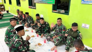 Semarak Ramadhan di Perbatasan, Yonarmed 12 Kostrad Gelar Nuzulul Qur’an