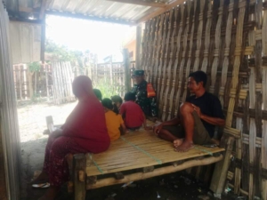 Free Medical Care Satgas Yonif 743/PSY Menjangkau Pedalaman, Masyarakat Kampung Yalinggua Sambut dengan Sukacita