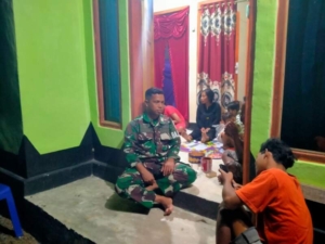Koramil 1628-05/Jereweh Gelar Patroli Malam, Jaga Kondusivitas Wilayah