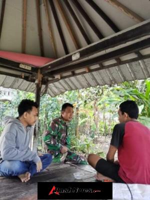 Serda Lalu Tunjung Aktif Jalin Kedekatan Melalui Komsos di Desa Belo