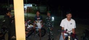 Patroli Malam TNI, Ciptakan Situasi Aman dan Nyaman di Sekongkang
