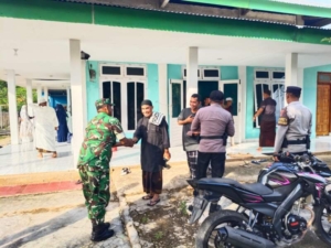 Sinergi TNI-Polri Tegakkan Keamanan Salat Id Pagi Ini