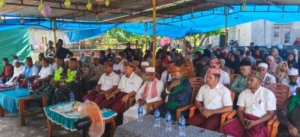 TNI dan Warga Bersatu, Halal Bihalal di Satarmese Barat Berlangsung Hangat