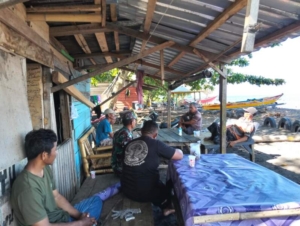 Babinsa Koramil 1614-05/Pekat Tingkatkan Kesadaran Keamanan Wisata