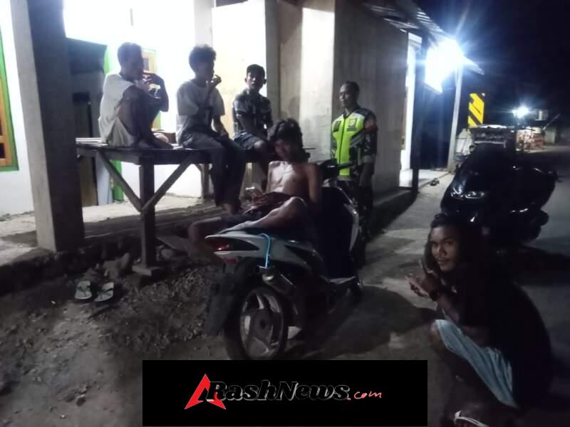 Warga Desa Talapiti dan Sekitarnya Diimbau Babinsa Jauhi Narkoba dan Minuman Keras