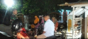 Jaga Keamanan Wilayah, Babinsa Kilo Ajak Warga Aktif Ronda Malam
