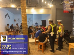 Patroli Kegiatan Rutin Yang Ditingkatkan (KRYD) dalam rangka menjaga Harkamtibmas tetap kondusif