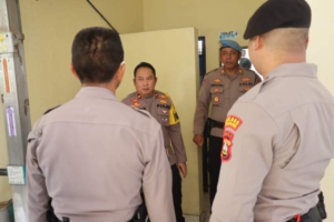 Pastikan Keamanan Maksimal, Wakapolres Karangasem Sidak Ruang Tahanan