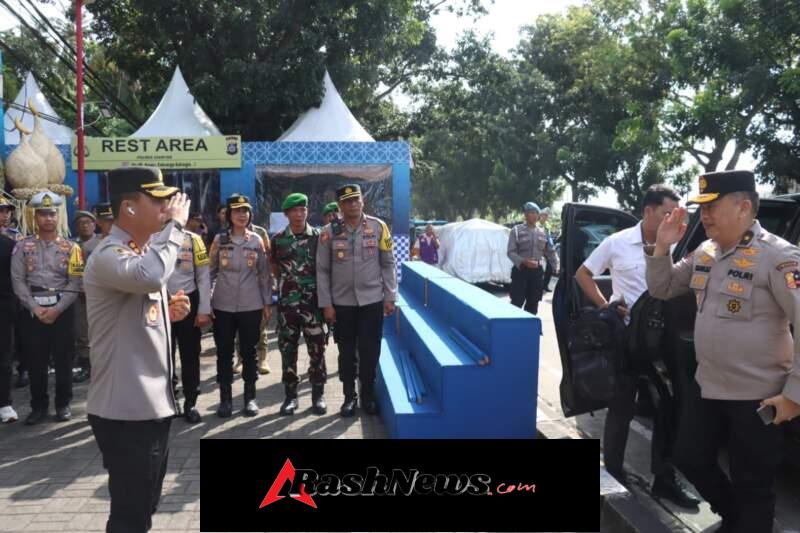 Tim Was Ops Mabes Polri Tinjau Pos Pelayanan Masceti, Pastikan Kesiapan Operasi Ketupat Agung 2026