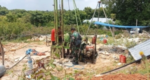 Pipa Patah Hambat Finalisasi Sumur Bor BNPB