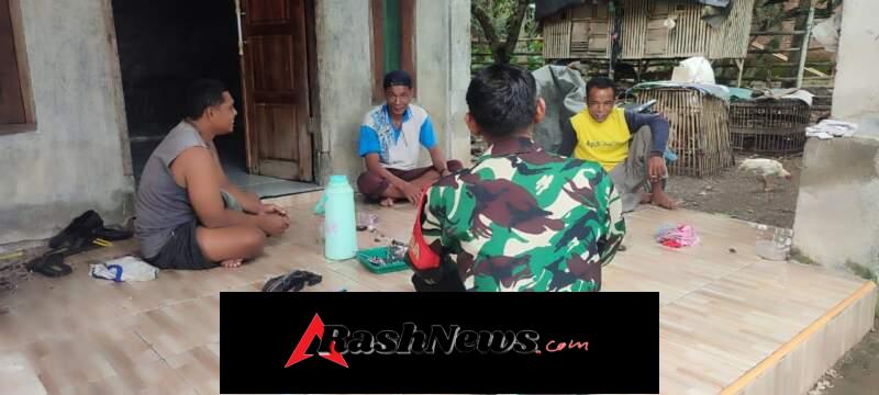 Babinsa Turun Langsung ke Petani, Jaga Stabilitas Harga Gabah di Wilayah Binaan