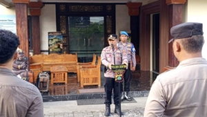 Apel Jam Pimpinan Polsek Dentim, Kapolsek Ingatkan Personel Jauhi Narkoba dan Judi Online
