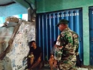 Koptu Agus Dermawan Laksanakan Patroli, Imbau Warga Jaga Kamtibmas