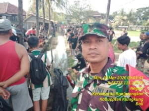 Ratusan Peserta Ikuti Lomba Mancing Di Negari, Serka Gede Adiasa Gelar Pengamanan