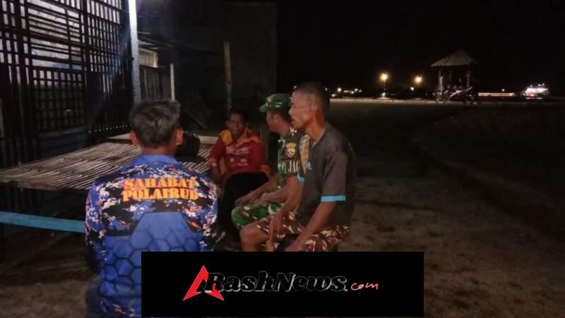 Babinsa Poto Tano Aktif Imbau Warga Jaga Kamtibmas