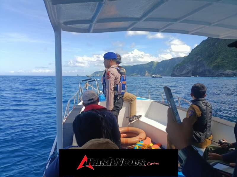 Sat Polairud Polres Klungkung Bersinergi Laksanakan Patroli Perairan di Nusa Penida.