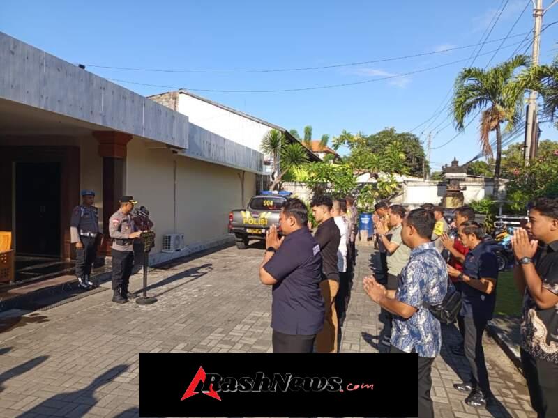 Kapolsek Dentim Pimpin Apel Jam Pimpinan, Evaluasi Pelaksanaan Tugas dan Disiplin Personel