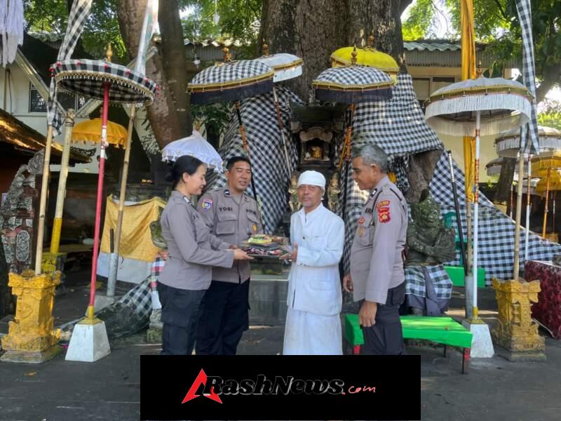 Sat Binmas Polres Bandara Ngurah Rai Sambangi Tokoh Agama, Serahkan Sarana Kontak untuk Perkuat Kamtibmas