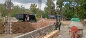 Kasdim Turun Lapangan, Cek Progres KDKMP Desa Lamusung Berjalan Lancar