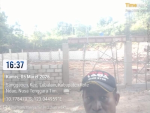 Kegiatan Pemasangan Batako dan Mal Ringbal Gantung di KDKMP Desa Sanggaoen
