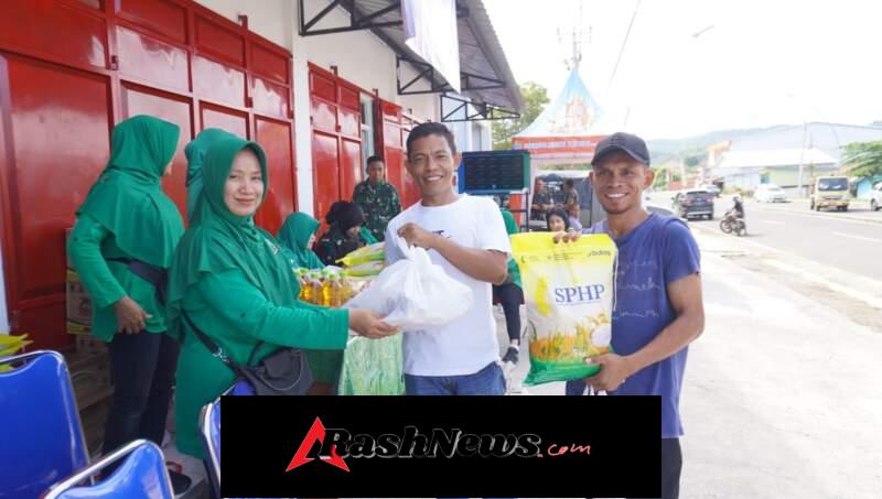 Jelang Lebaran, Kodim 1630/Mabar Hadirkan Bazar Sembako Murah di Labuan Bajo