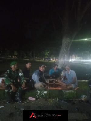 Koramil Taliwang Intensifkan Patroli Malam Jaga Kondusifitas Wilayah