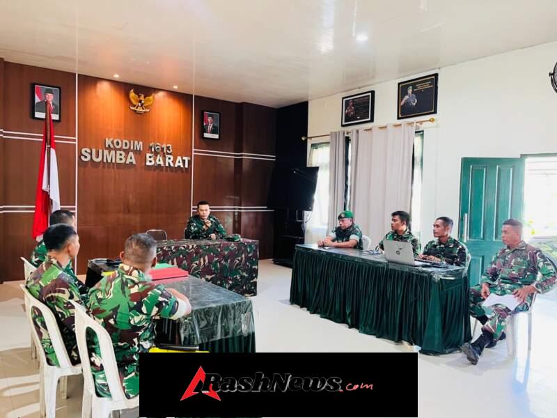 Tingkatkan Kinerja Satuan, Kodim 1613 Terima Pengawasan Bidang Operasional, Personel dan Logistik