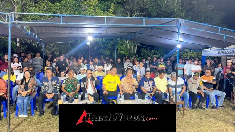 Pasi Ops Kodim 1601/Sumba Timur Hadiri Penutupan Turnamen Volly Cup I di Lapangan Pemda Sumba Timur