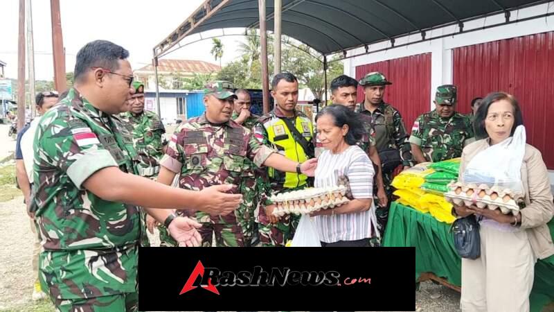 Antusiasme Tinggi, Warga Kefamenanu Padati Bazar Ramadhan Kodim 1618/TTU