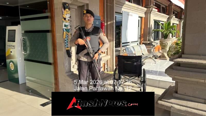 Samapta Polres Tabanan Siaga Amankan Objek Vital, Wujudkan Pelayanan Presisi untuk Masyarakat