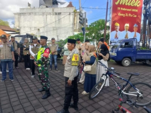 Cegah terjadinya Kriminalitas pada malam hari, Polsek Penebel laksanakan Patroli Blue Light