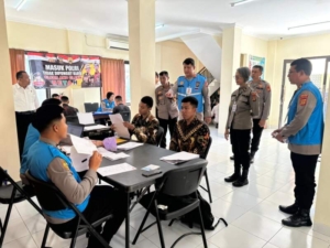 Kapolres Tabanan Tinjau Langsung Penerimaan Terpadu Polri 2026, Pastikan Berjalan Transparan dan Humanis