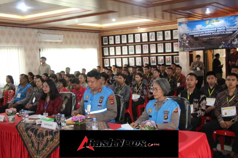 Pembacaan Sumpah dan Pakta Integritas Penerimaan Calon Anggota Polri 2026, Polres Tabanan Tegaskan Komitmen Seleksi Bersih dan Transparan