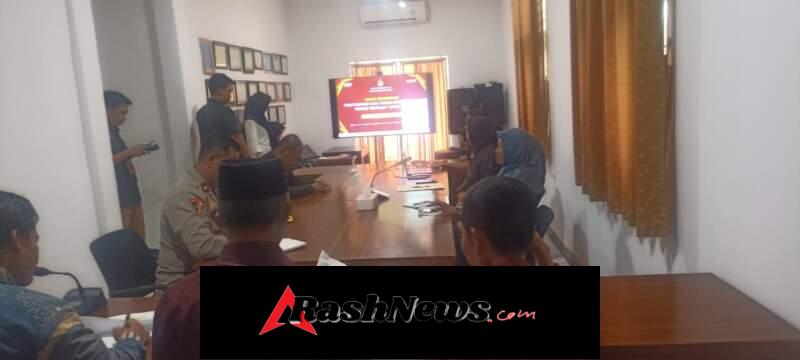 Danunit Kodim 1628/SB Hadiri Rakor Pemutakhiran Data Pemilih Berkelanjutan Triwulan I Tahun 2026