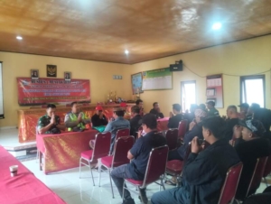 Rapat Koordinasi Parade Ogoh-Ogoh Desa Candikuning, Wujud Sinergi Menjaga Tradisi dan Keamanan Wilayah
