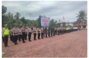 Kodim 1604/Kupang Hadiri Apel Gelar Pasukan Pengamanan Paskah