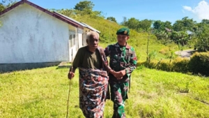Sambut Paskah, Yonarmed 12 Kostrad Hadirkan Harapan di Lamaknen Selatan