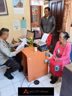 Pelayanan Humanis Polsek Baturiti, Warga Luwus Terlayani Pembuatan Laporan Kehilangan
