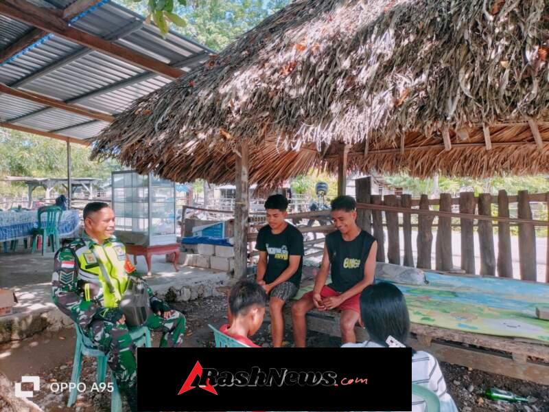 Wujudkan Cita-cita Jadi Prajurit, Babinsa Ingatkan Pentingnya Jaga Kesehatan dan Prestasi
