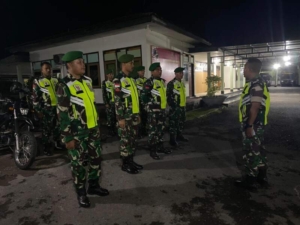 TNI Hadir di Tengah Umat, Kodim 1603/Sikka Gelar Patroli Pengamanan Kamis Putih