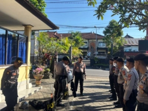 Tingkatkan Kesiapsiagaan, Sat Samapta Polres Bangli Gelar Pelatihan Penggunaan Pakaian Dalmas Terbaru