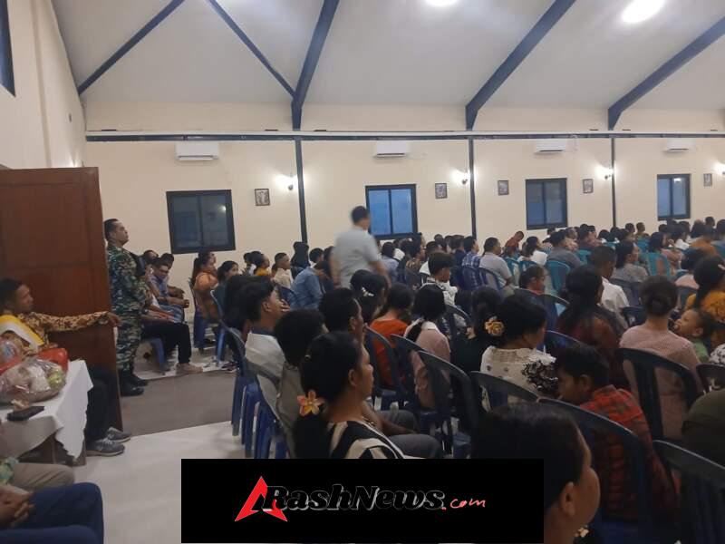 Pengamanan Misa Malam Paskah di Sumbawa Barat Berjalan Tertib dan Lancar