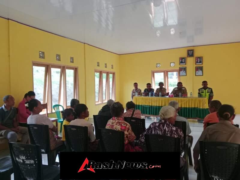 Serda Stefanus Tefa Monitoring Pembagian BLT, 11 KK Terima Bantuan